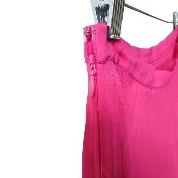 Gossip Girl x Romeo and Juliet‎ Couture Hot Pink Pleated Maxi Skirt Size M - Picture 6 of 16